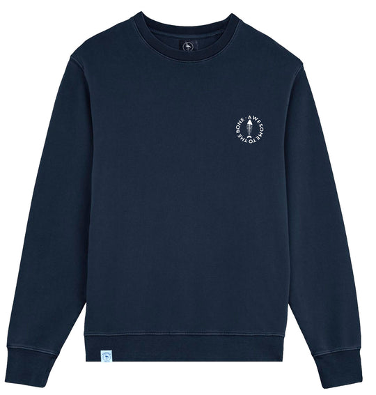 Sudadera Awesome to the Bone Crewneck