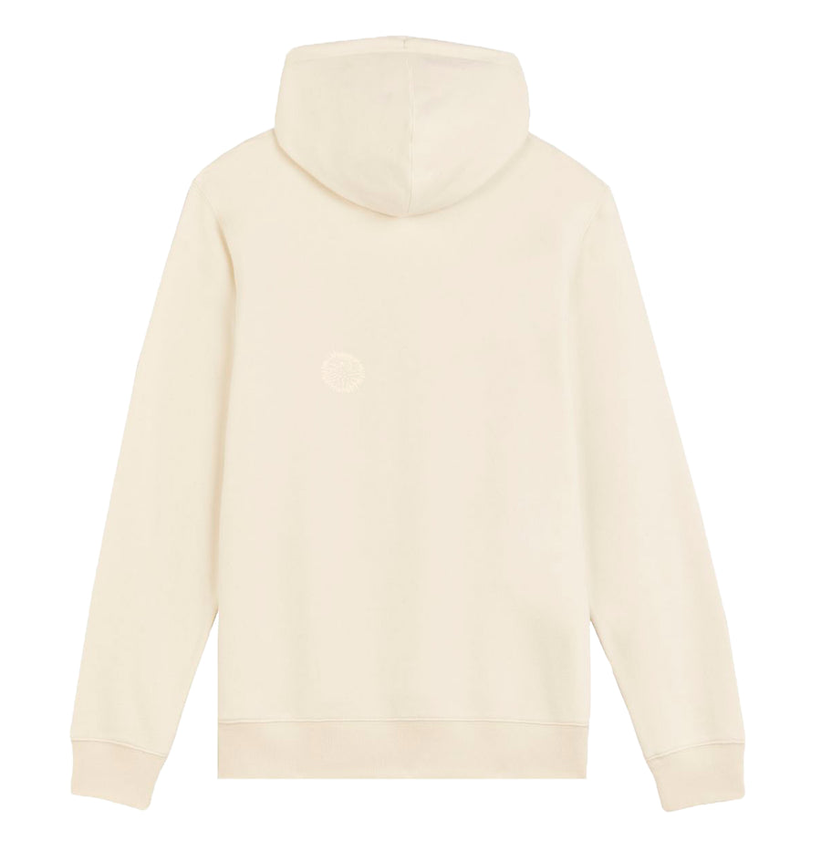 Sudadera con capucha blanco crudo Ballonish con diseño de peces globo de colores