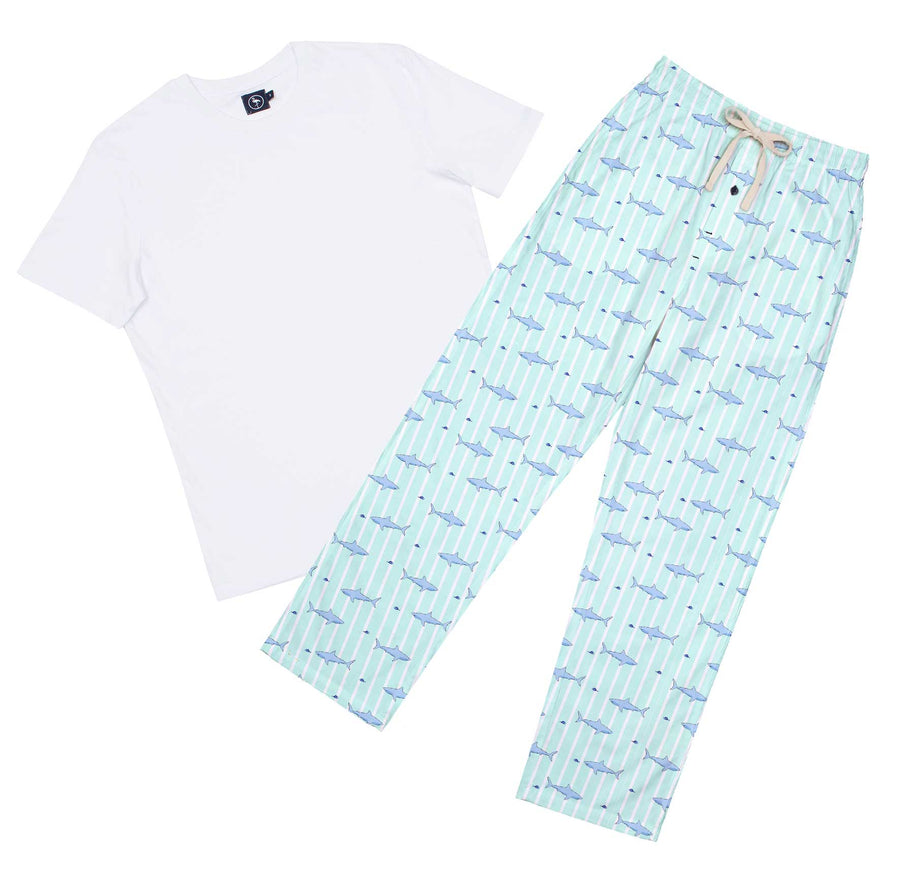 Pijama Mint Shark