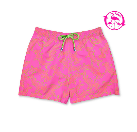 Bañador para niños Hammer Storm con estampado de peces martillo
