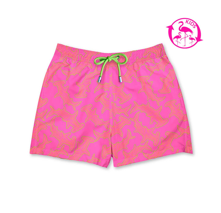 Bañador para niños Hammer Storm con estampado de peces martillo