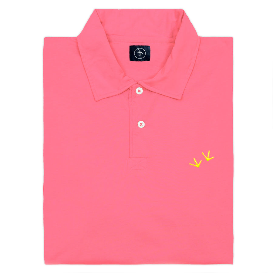 Poloseta Pink Oyster color rosa 100% algodón