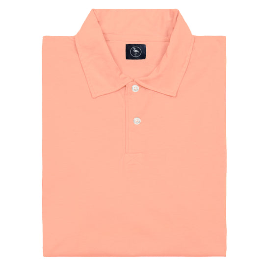 Poloseta Portobello color melocotón 100% algodón