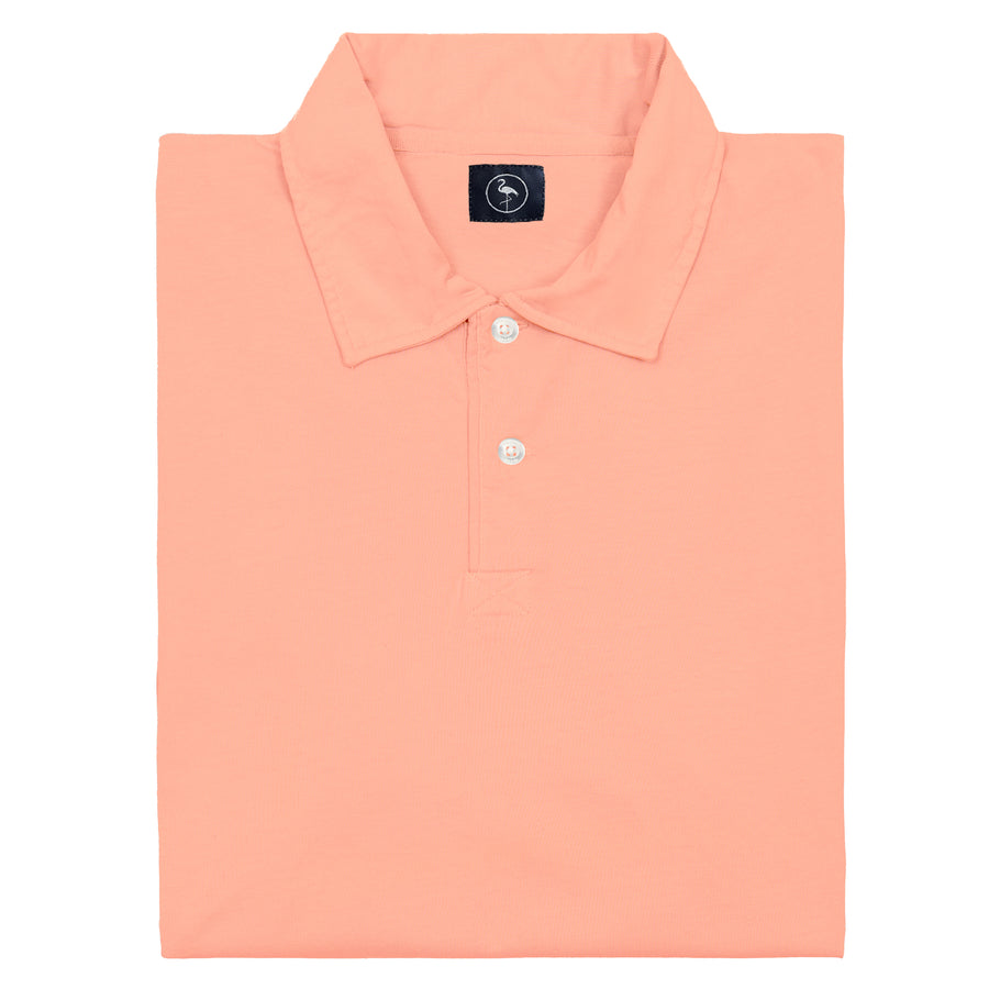 Poloseta Portobello color melocotón 100% algodón