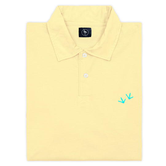 Poloseta Yellow Fieldcap color amarillo 100% algodón